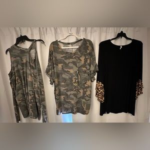 Bundle of Women’s Boutique Plus Size Tops